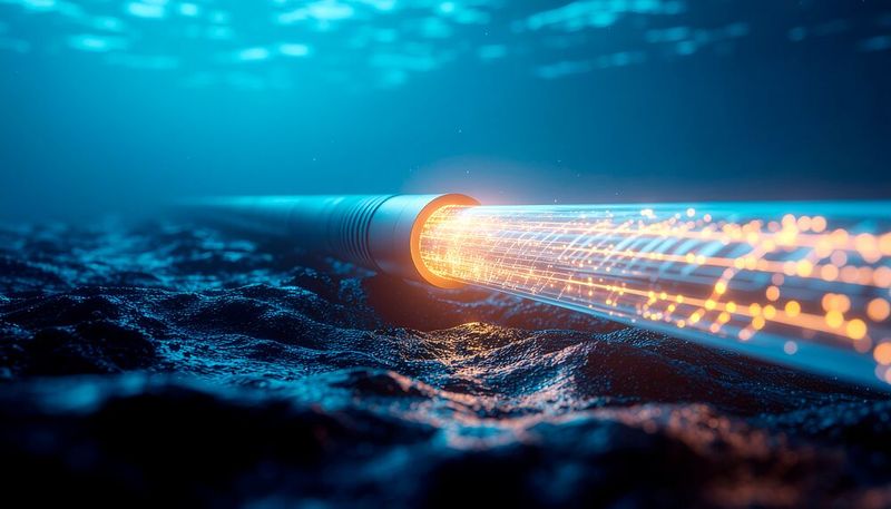 Colt baut seine transatlantische Verbindung aus: Der Kapazitätenausbau beinhaltet auch eine Verwendung des Unterseekabels Marea.(Bild: ©  Unic - stock.adobe.com / KI-generiert)