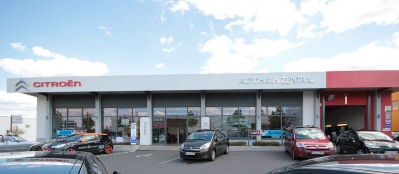 Das Autohaus Zentral in Saalfeld an der Saale.  (Foto: Petelka)