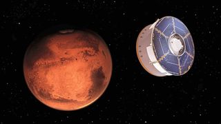 Am 18. Februar 2021 landete die Sonde mit dem Perseverance Rover auf dem Mars. Schon im kommenden Jahrzehnt könnte die erste bemannte Mission den Planeten erreichen. Dabei wird u. a. der Schutz vor gefährlicher Weltraumstrahlung eine wichtige Rolle spielen. (NASA/JPL-Caltech)