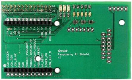 ShieldRv1.0: Verbindet CELLv1.0-Platine mit Raspberry Pi (Bild: RS Components)