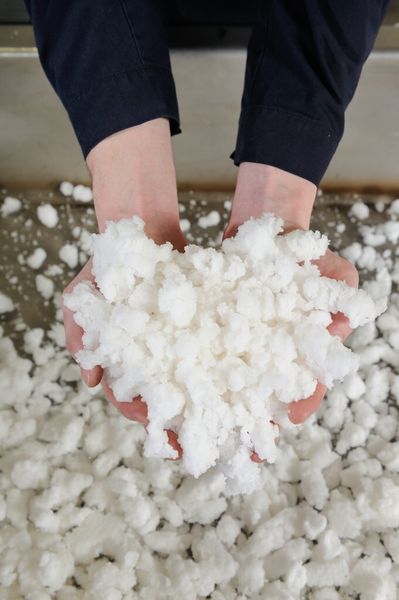 ....weiße Pracht für elastische Anwendungen. (Bild: Lanxess)