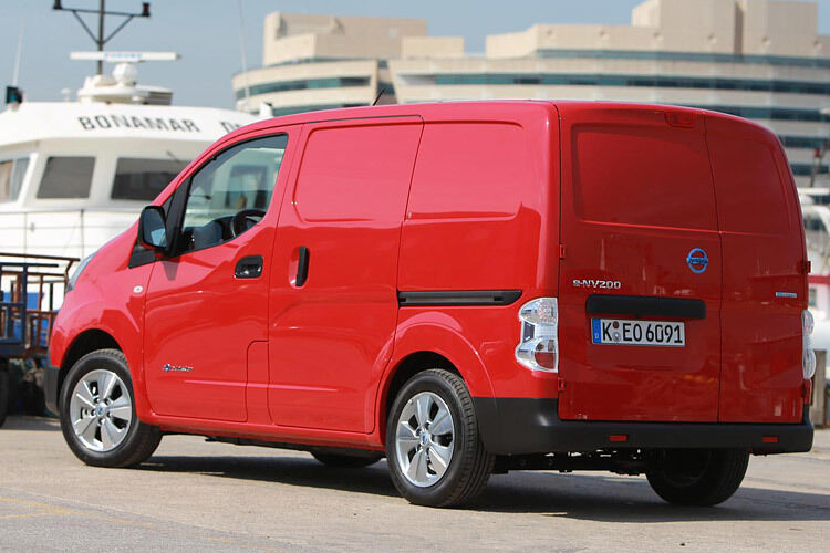 In der Version als Kastenwagen kommt der e-NV200 auf 4,2 Kubikmeter Ladevolumen. (Jürgen Wolff, Press-inform)