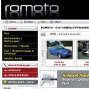 Webmobil 24 hat die rumänische Fahrzeugbörse Romoto übernommen.(Romoto)