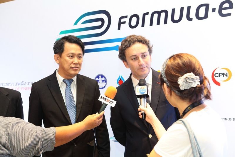 Bangkok ist 2014 beim Formula E Rennen dabei (Formula E)