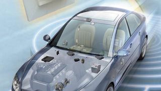 Galliumnitrid-Spannungswandler sollen zukünftig auch in Elektroautos Verlustleistungen minimieren. (Bild: Robert Bosch GmbH)