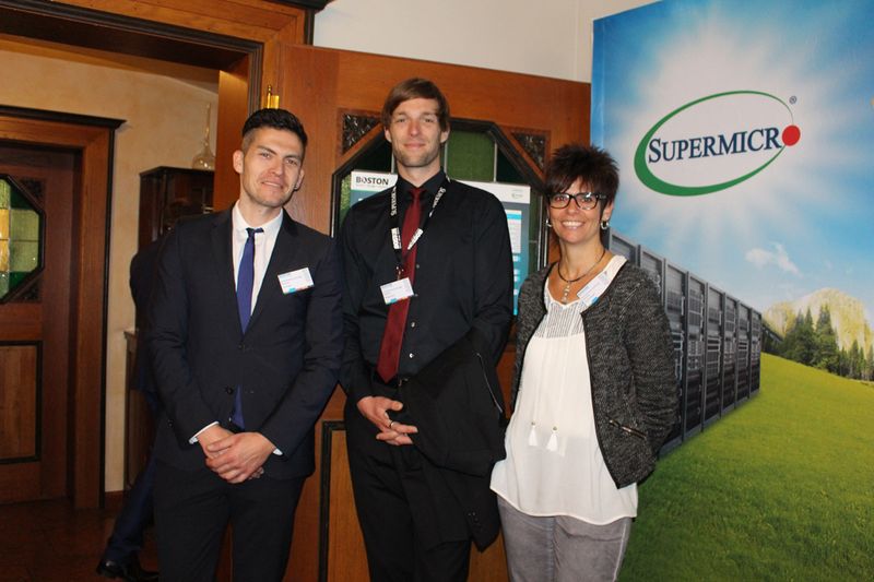 Das Boston Team (v. l.) Tilo Unger, Philipp Kurus und Anette Röttger, stehen für Fragen immer bereit. (Bild: Boston)