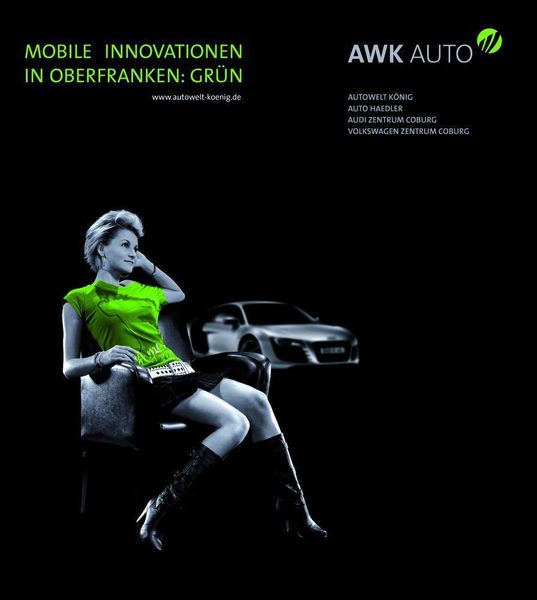 Seit diesem Jahr tritt die Autohausgruppe unter dem Kürzel AWK König auf und präsentiert sich auf Imageanzeigen wie dieser im neuen Design. (Archiv: Vogel Business Media)
