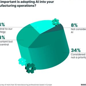 The importance of AI implementation is evaluated differently.(Image: MakerVerse)