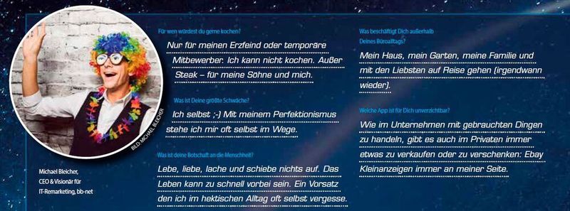 Michael Bleicher, CEO und Visionär für IT-Remarketing, bb-net (IT-Business)