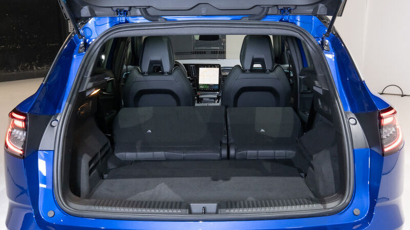 Das Kofferraumvolumen variiert je nach Sitzkonfiguration zwischen 555 und 1.455 Litern. (Renault)