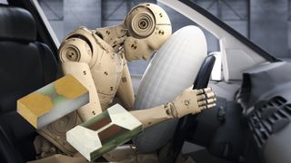 EPIC- (links) und MEPIC-Zündwiderstände: mit ihnen lassen sich Airbags auslösen.  (Bild: ©phonlamaiphoto - stock.adobe.com, Texas Instruments)