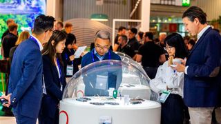 Die PCIM belegt im Jahr 2025 sechs statt nur vier Hallen der Nürnberger Messe. (Bild: Mesago Messe Frankfurt GmbH / Arturo Rivas Gonzalez)