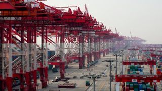 Chinas Export läuft seit Mai wieder besser. Im Juni wurde im Vergleich zum Vorjahresmonat besonders viel Ware ins Ausland geliefert, wie die dpa erfahren hat. Hier mehr Details ... (Bild: Young Fan)