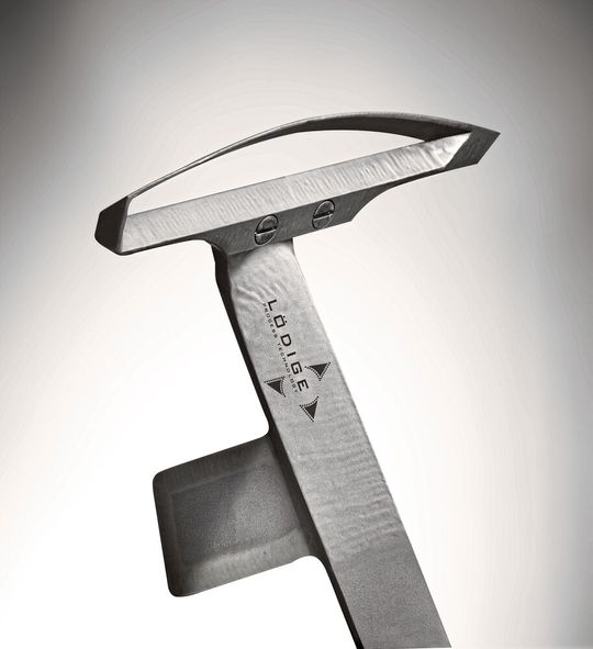 Die Eigenentwicklung besitzt eine Öffnung im Schaufelblatt. (Bild:  Lödige)