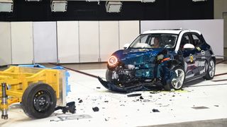 Beim Crashtest von Euro NCAP mit fünf von fünf Sternen bewertet: Der Ora „Funky Cat“ des chinesischen Autobauers Great Wall. (Bild: Autoren-Union Mobilität/Euro NCAP)