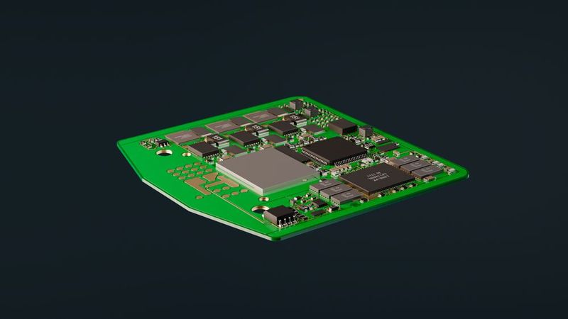 Bestückte Leiterplatte – Altair SimSolid wird Ingenieure in die Lage versetzen, die Komplexität von Leiterplatten und ICs ohne Vereinfachung zu handhaben und zu simulieren. (Bild: Altair Engineering GmbH)