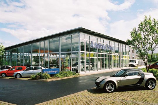 Der Standort in Heiligenstadt ist ein reiner Mercedes-Benz- und Smart-Betrieb. (Archiv: Vogel Business Media)