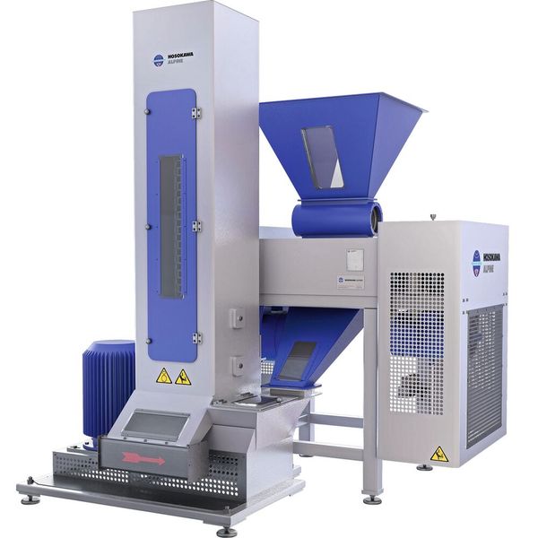 Die Rubber Powder Mill (RP) ermöglicht ein kontinuierliches Mahlen und Klassieren in einem geschlossenen Kreislauf – ohne Überkornbildung. (Bild: Hosokawa Alpine)