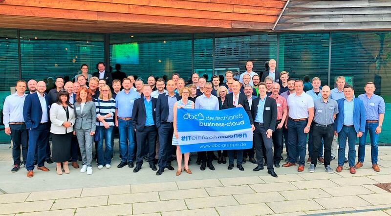 Die dbc-Gruppe beim Partnertag 2019 in Hamburg (Capeletti & Perl)