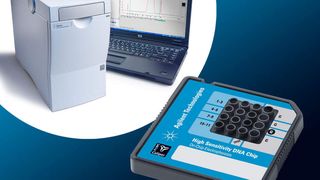 Das High Sensitivity DNA-Kit von Agilent eignet sich zur Qualitätskontrolle, Größenbestimmung und Quantifizierung von fragmentierter DNA und für DNA-Bibliotheken im Next Generation Sequencing-Arbeitsablauf.  (Bild: Agilent)