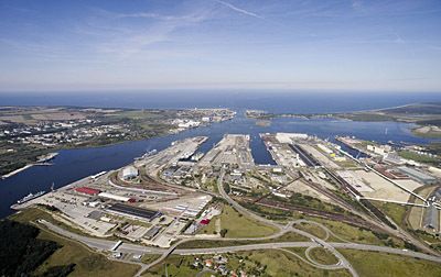 Der Seehafen Rostock hat 2010 sein 50jähriges Jubiläum gefeiert.  (Archiv: Vogel Business Media)