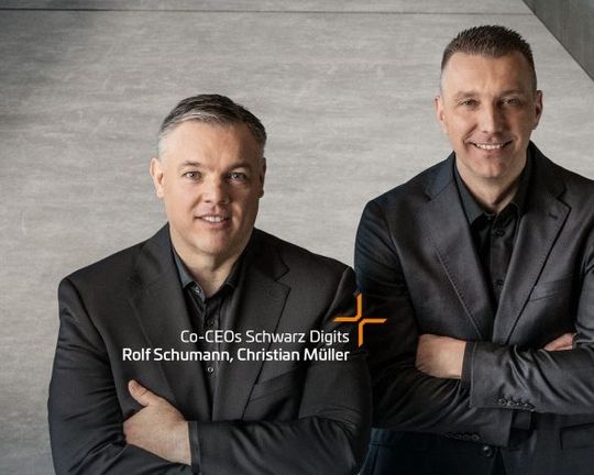 Rolf Schumann, Co-CEO und Christian Müller, Co-CEO von Schwarz Digits.(Bild:  Schwarz Digits)