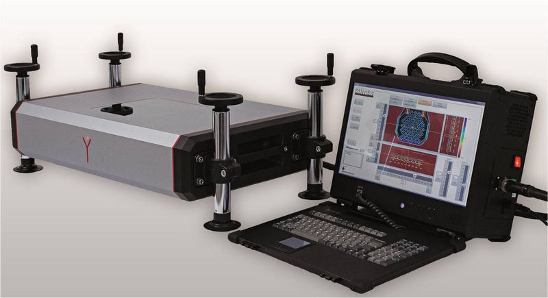 Der mobile 3D-Terahertz-Scanner SynViewCompact.  ( Becker Photonik)