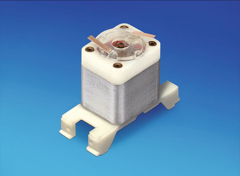 Der erste Maxon DC-Motor (Archiv: Vogel Business Media)