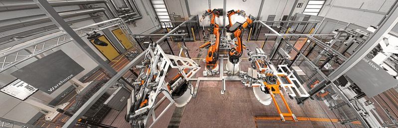 Diese Anlage von Kuka wurde auf Gleichstromtechnik umgerüstet.