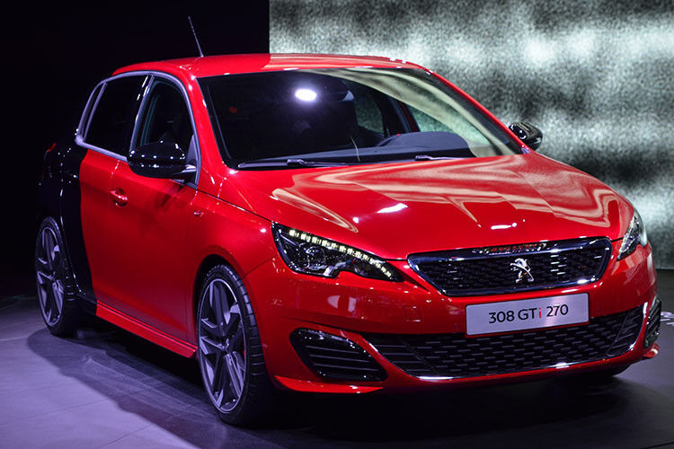 Peugeots Kraftprotz 308 GTi ist mit 272 PS das stärkste Serienmodell der Franzosen. (Foto: Seyerlein)