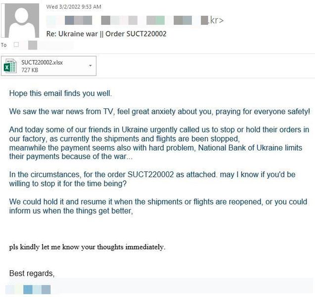 Spam-Versand mit Remcos RAT. (Bild: Bitdefender)