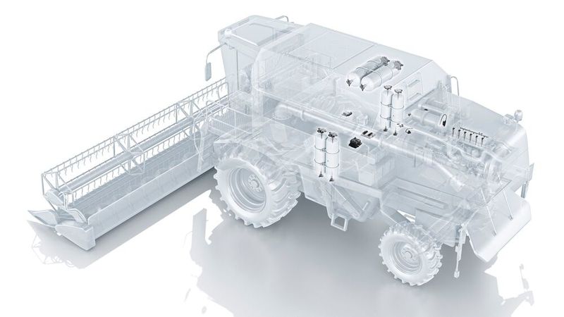 Auch in der Landwirtschaft könnte Wasserstoff eine wichtige Rolle spielen. (Bild: Bosch)