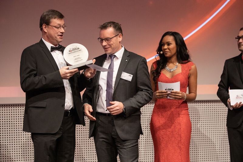 The milestone in the Pump Technology category is awarded to Grundfos. (PROCESS)
