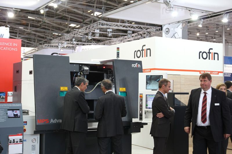 Anbei einige Impressionen von meinem Besuch auf der LASER 2015 in München... (Bild: Königsreuther)