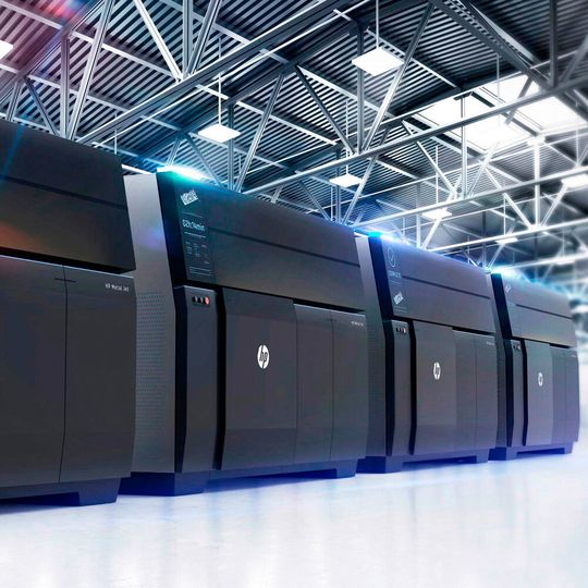 3D-Drucker im Einsatz bei Volkswagen.(Bild:  HP)