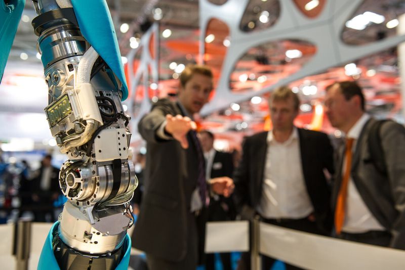Rückblick: Impressionen von der Automatica 2012. (Bild: Messe München)