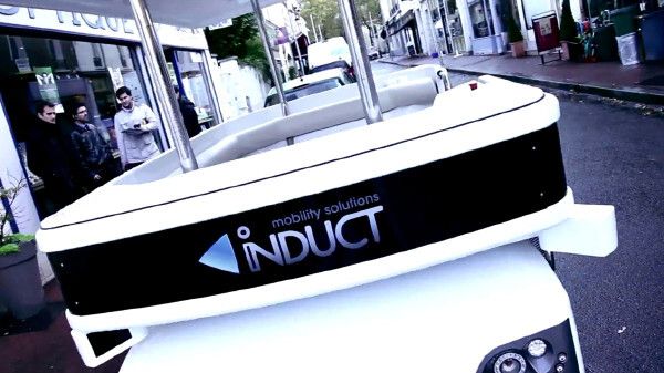 Einen solchen fahrerlosen Shuttlebus von Induct Technologies wollen Forscher der Nanyang Technological University nun in Singapur in Bertrieb nehmen (Foto: Induct Technology)
