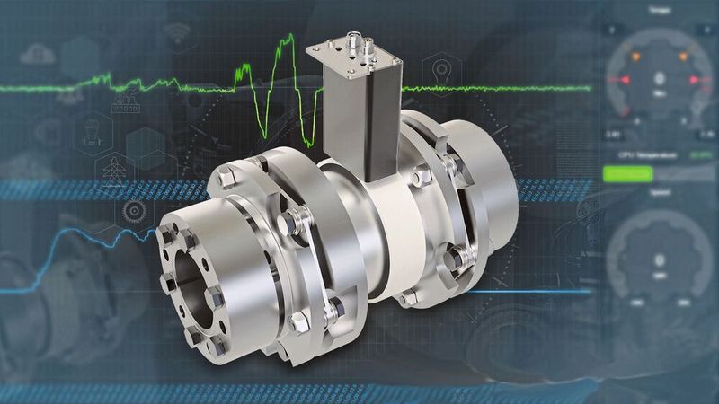 Smart überwacht kuppeln: Berührungslos erfasst der Ring Multi-Gateway Daten, unter anderem Drehmomente zum Drehmoment von einer Hülse in der Lamellenkupplung, und überträgt sie in ein Netzwerk nach dem Konzept Industrie 4.0.  (Bild: Mayr Antriebstechnik)