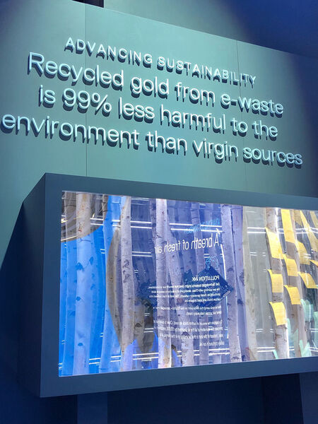 So unterzieht Dell seine Hardware einem Recycling; das wertvolle Material wird als Rohstoff gewonnen und erneut verbaut - dazu zählt auch Gold. (Ulrike Ostler/ Vogel IT-Medien GmbH)