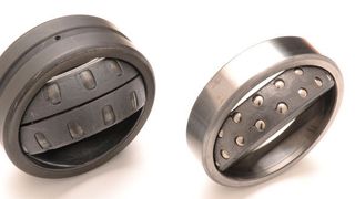 Mit Molybdändisulfid geschmierte Wälzlager von Künemund. (Künemund)