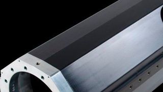 Stahlersatz: Der Einsatz von CFK senkt die Masse der Z-Achse um 60 %. (MAP Werkzeugmaschinen)