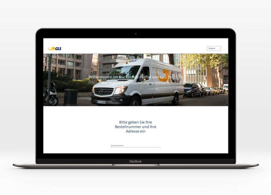 (Das neue Retouren-Portal von GLS unterstützt Onlineshops bei den Versandprozessen. (Bild: GLS))