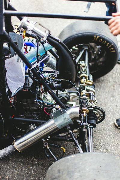 115 Studenten-Team kämpften am 29. Juli bis 3. August um den Sieg bei dem Formula Student Germany Wettbewerb 2014 am Hockenheimring (Formula Student Germany/Singh)