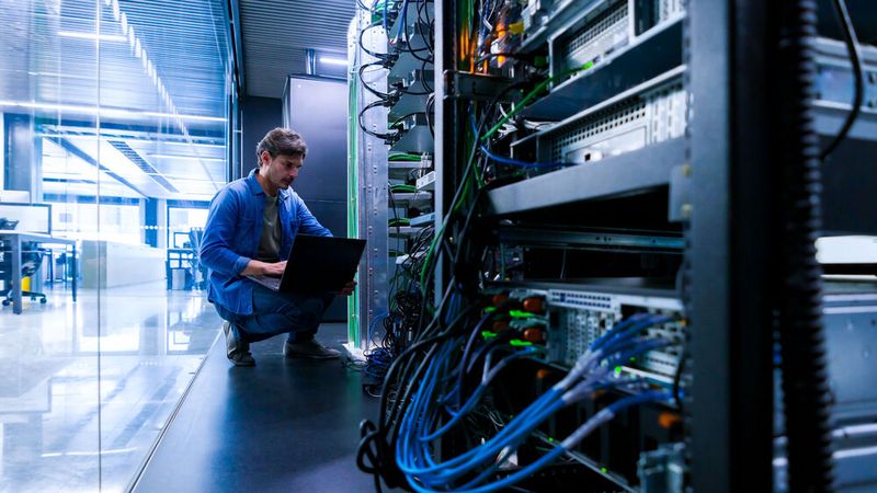 Telefónica Deutschland bietet seinen Geschäftskunden nun Data-Center-Housing-Lösungen in Deutschland mit hoher Verfügbarkeit und Georedundanz.(Bild:  DataCenterSolutions_GettyImages)