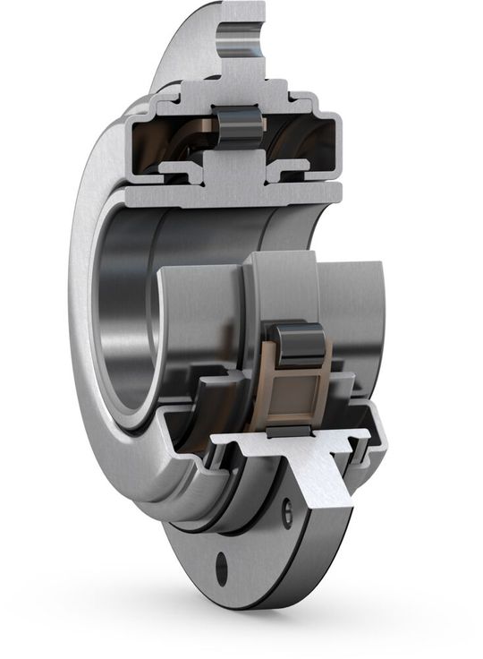 Schnittmodell einer Fahrmotorlagereinheit, wie sie auch im Next Generation Train zum Einsatz kommt.(Bild:  SKF)