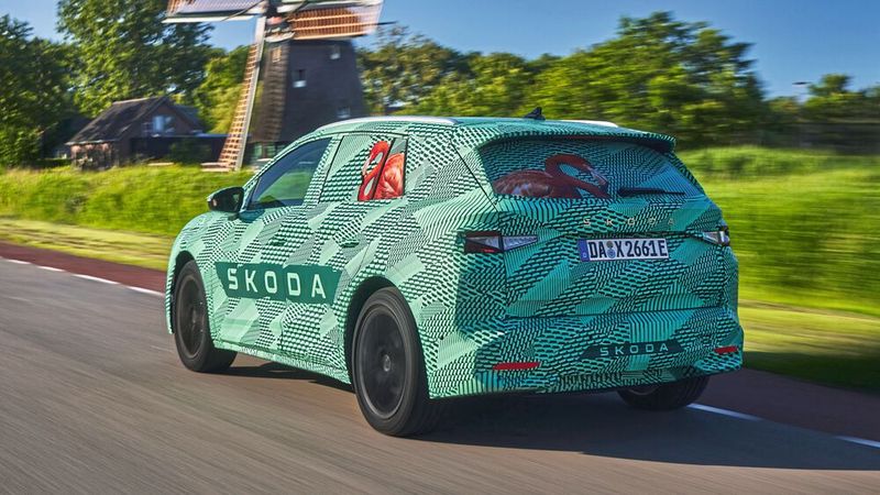 Das zweite E-Modell der Tschechen startet in der Kompakt-SUV-Klasse. (Bild: IvoHercik.com)
