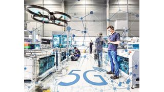 Im neuen Testzentrum für 5G können KMUs ihre Produktideen testen lassen.  (Fraunhofer IPA)