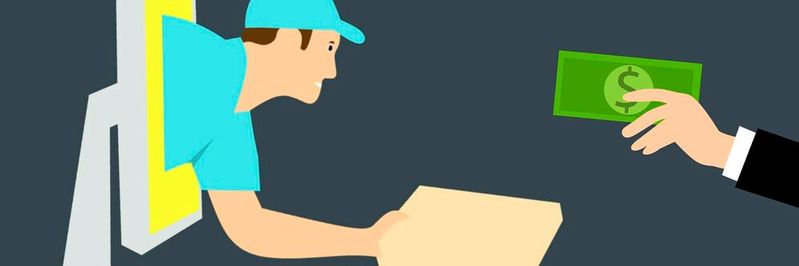 Würde E-Commerce so funktionieren, wären alle Probleme gelöst. In Wirklichkeit ist die Auslieferung der Waren eine logistische Herausforderng - vor allem auf der "letzten Meile". (Bild:  gemeinfrei /  Pixabay)