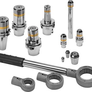 Das «CentroGrip»-Futter mit Spannschlüssel.