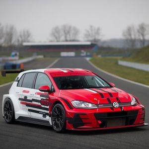 Der VW Golf GTI TCR für 2018.(Bild:  VW Motorsport)